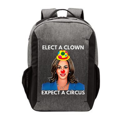 Elect A Clown Expect A Circus Funny Kamala Harris Vector Backpack