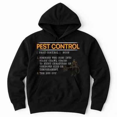 Exterminator Animal Control Pest Control Hoodie