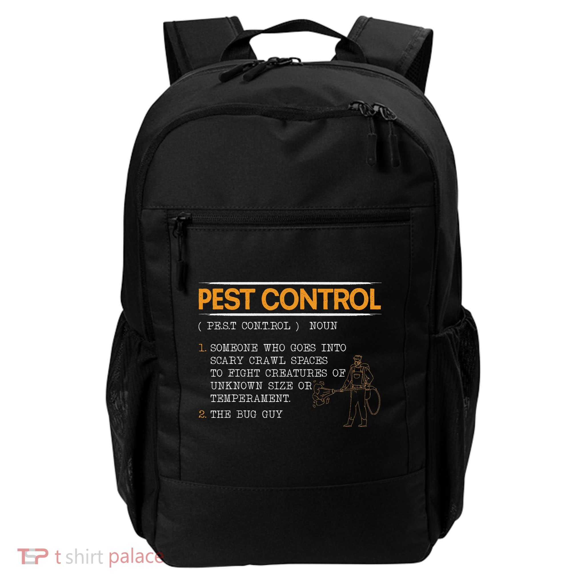 Exterminator Animal Control Pest Control Daily Commute Backpack