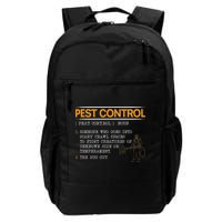 Exterminator Animal Control Pest Control Backpack