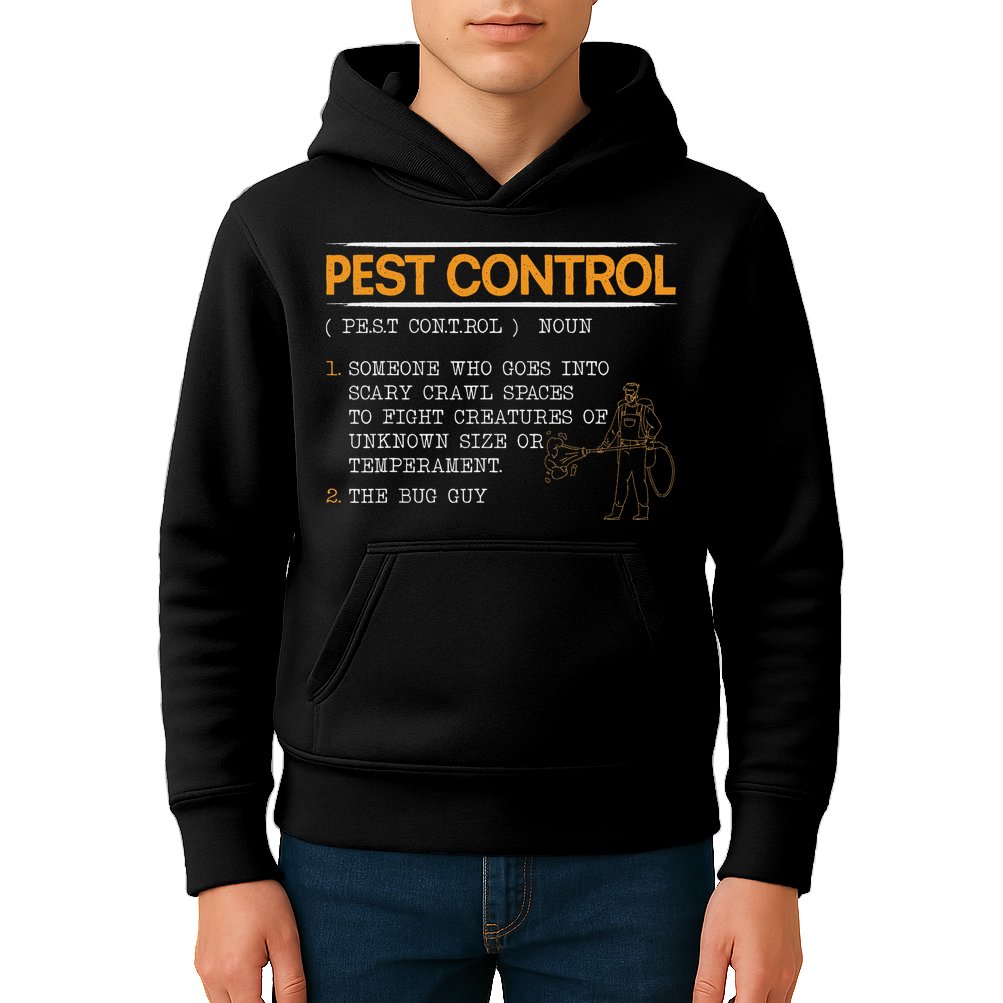 Exterminator Animal Control Pest Control Kids Hoodie