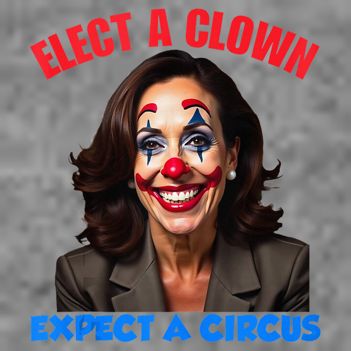 Elect A Clown Expect A Circus Kamala Lets Go Brenda Tall Hoodie