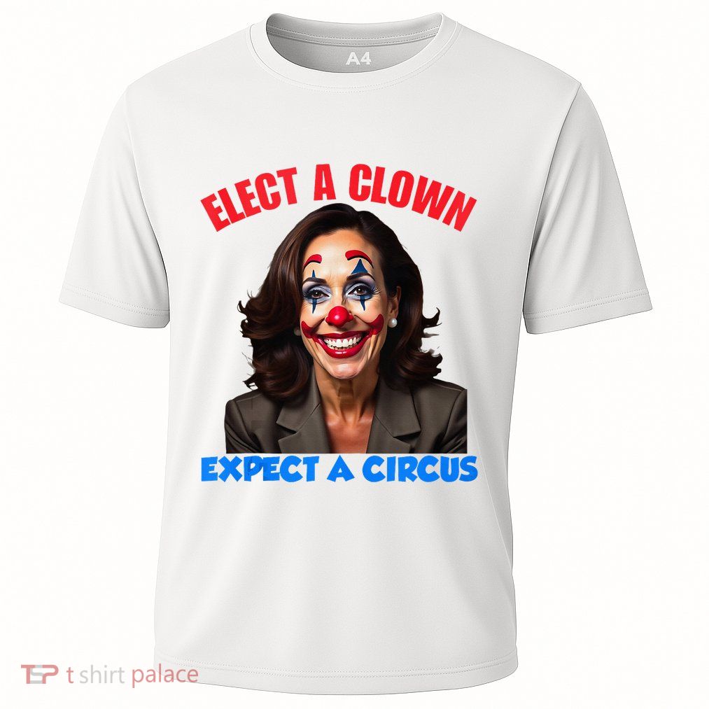 Elect A Clown Expect A Circus Kamala Lets Go Brenda Performance Shirt