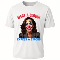 Elect A Clown Expect A Circus Kamala Lets Go Brenda Cooling Performance Crew T-Shirt