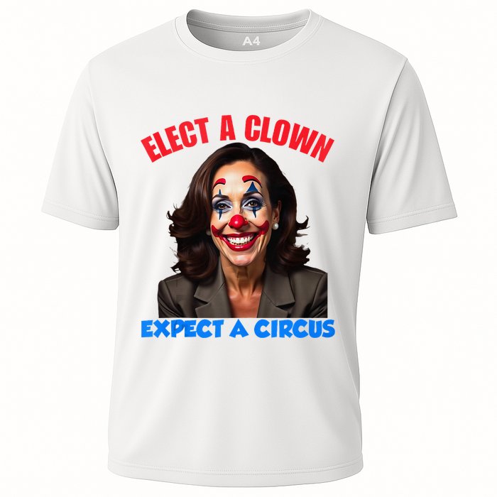 Elect A Clown Expect A Circus Kamala Lets Go Brenda Cooling Performance Crew T-Shirt