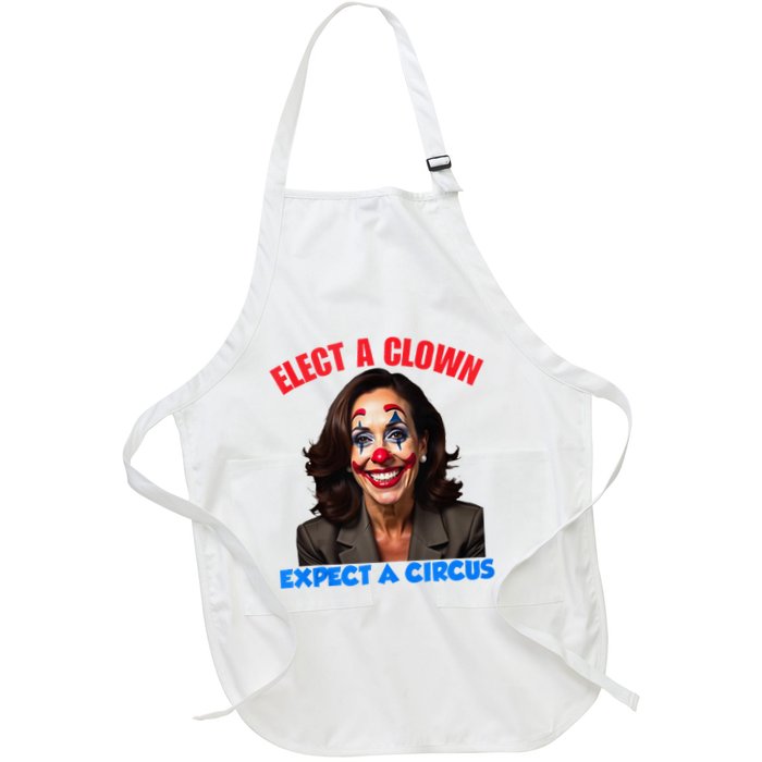 Elect A Clown Expect A Circus Kamala Lets Go Brenda Apron