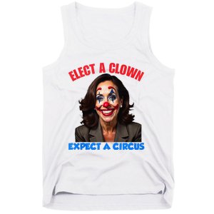 Elect A Clown Expect A Circus Kamala Lets Go Brenda Tank Top