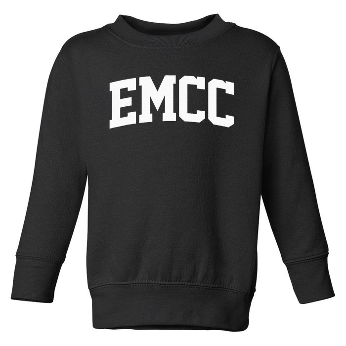 Emcc Arch College Sports Vintage Athletic Retro Toddler Sweatshirt