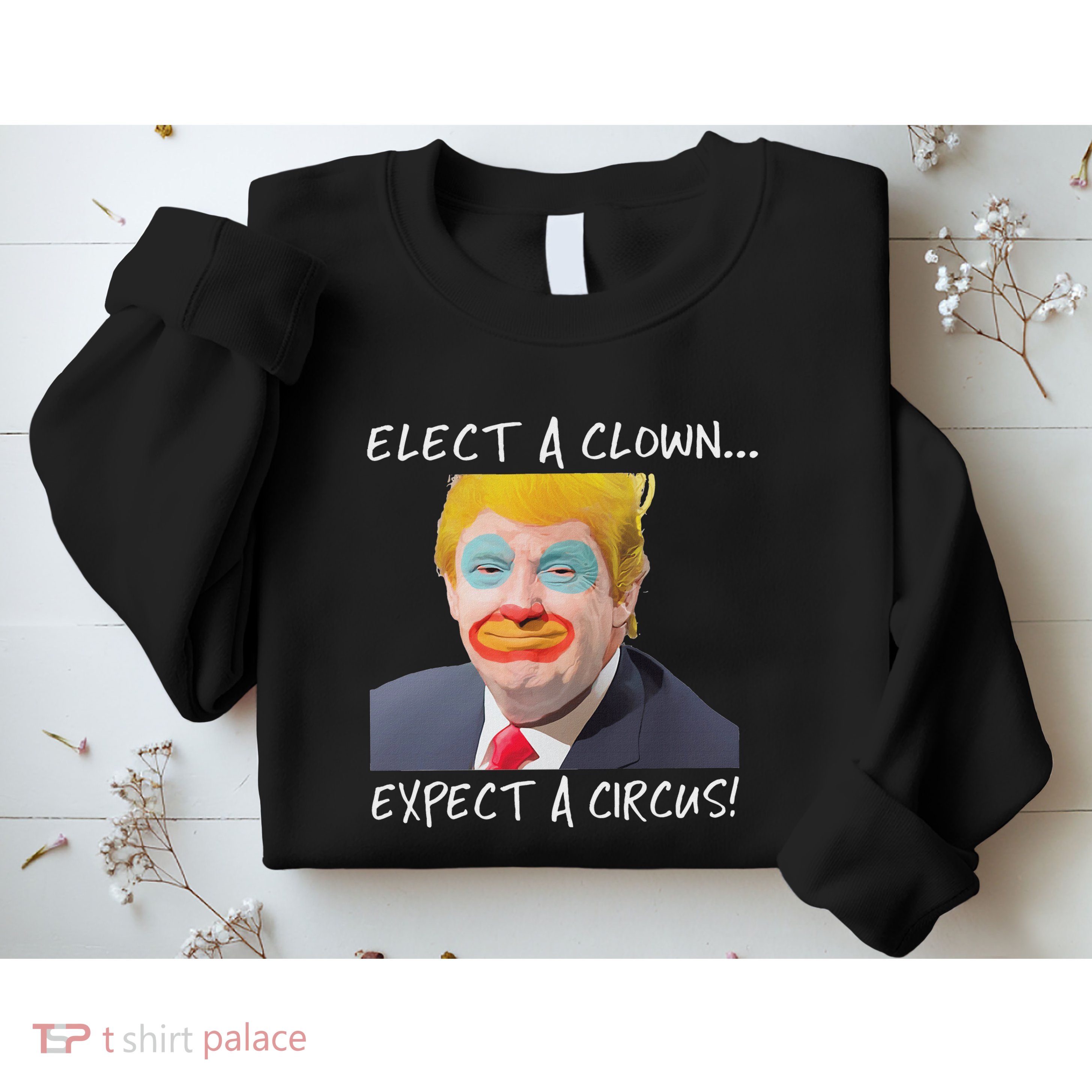 Elect A Clown Expect A Circus Sweatshirt