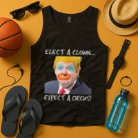 Elect A Clown Expect A Circus Tank Top