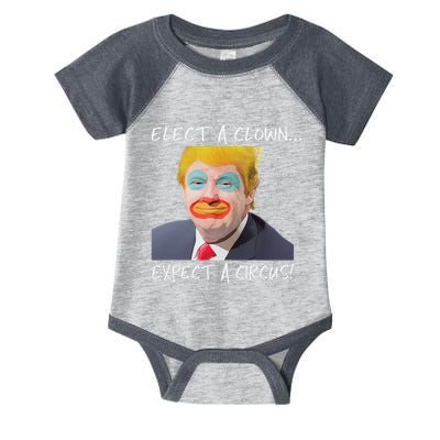 Elect A Clown Expect A Circus Infant Baby Jersey Bodysuit