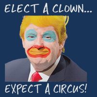 Elect A Clown Expect A Circus Infant Baby Jersey Bodysuit