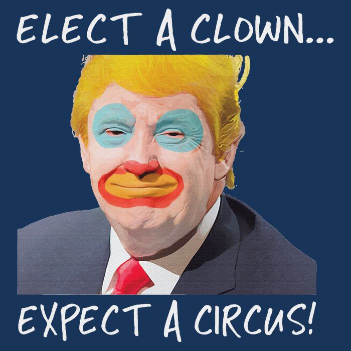 Elect A Clown Expect A Circus Infant Baby Jersey Bodysuit