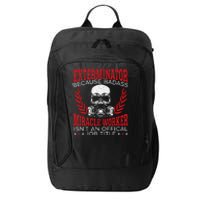 Exterminator Animal Control Pest Control City Backpack