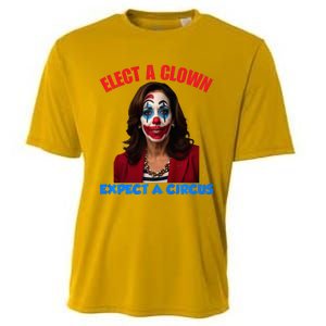 Elect A Clown Expect A Circus Kamala LetS Go Brenda Cooling Performance Crew T-Shirt