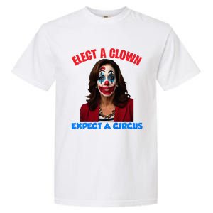 Elect A Clown Expect A Circus Kamala LetS Go Brenda Garment-Dyed Heavyweight T-Shirt