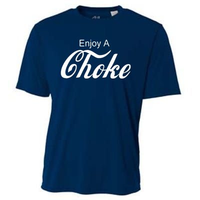 Enjoy A Choke Funny Jiu Jitsu MMA Cooling Performance Crew T-Shirt