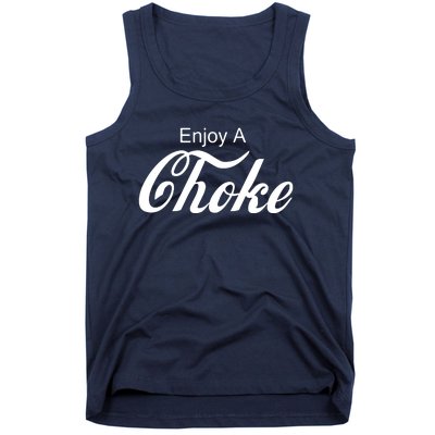 Enjoy A Choke Funny Jiu Jitsu MMA Tank Top