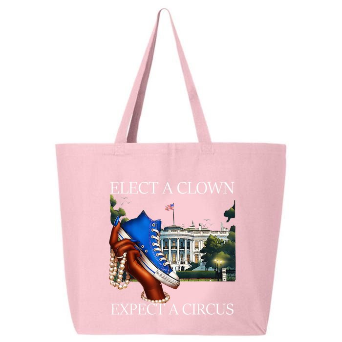 Elect A Clown Expect A Circus Election Kamala Harris 25L Jumbo Tote