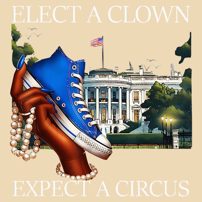 Elect A Clown Expect A Circus Election Kamala Harris Bag