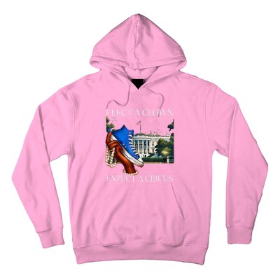 Elect A Clown Expect A Circus Election Kamala Harris Hoodie