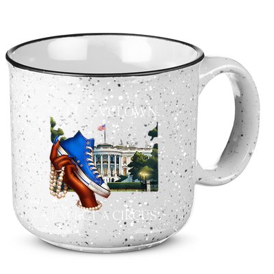 Elect A Clown Expect A Circus Election Kamala Harris 15oz Campfire Ceramic Mug