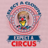 Elect A Clown Expect A Circus Funny Antitrump 25L Jumbo Tote