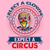 Elect A Clown Expect A Circus Funny Antitrump Long Sleeve Shirt