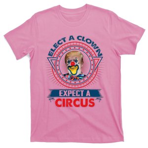 Elect A Clown Expect A Circus Funny Antitrump T-Shirt