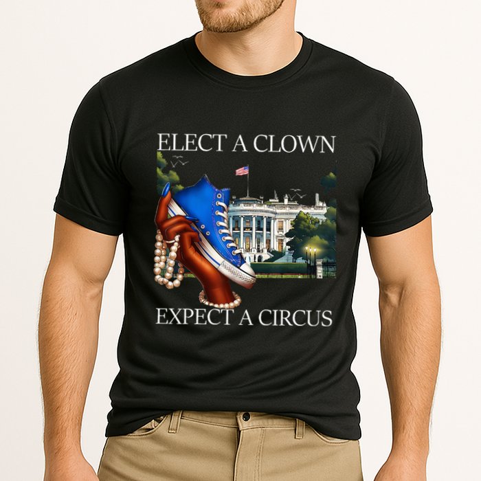 Elect A Clown Expect A Circus Funny Election Kamala Harris Cooling Performance Crew T-Shirt