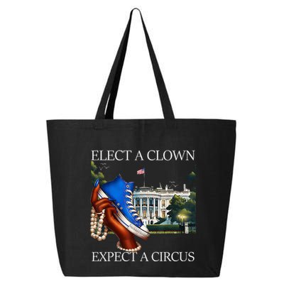 Elect A Clown Expect A Circus Funny Election Kamala Harris 25L Jumbo Tote