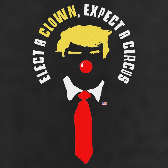 Elect A Clown Expect A Circus Funny Anti Trump Graphic 11oz C Handle Ceramic Mug