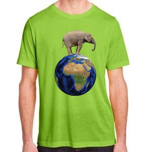 Elephant Animal Conservation Earth Day Planet Nature Adult ChromaSoft Performance T-Shirt