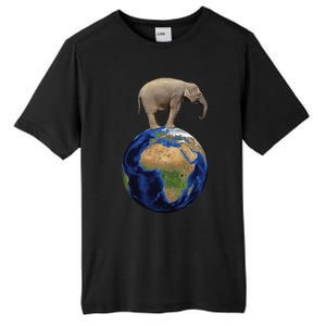 Elephant Animal Conservation Earth Day Planet Nature Tall Fusion ChromaSoft Performance T-Shirt