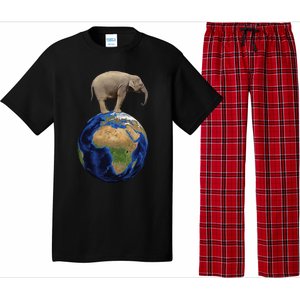 Elephant Animal Conservation Earth Day Planet Nature Pajama Set