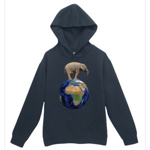 Elephant Animal Conservation Earth Day Planet Nature Urban Pullover Hoodie