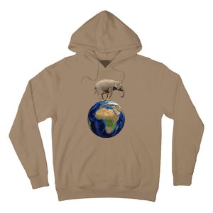 Elephant Animal Conservation Earth Day Planet Nature Hoodie