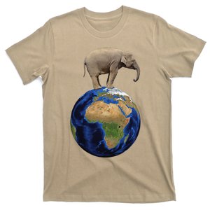 Elephant Animal Conservation Earth Day Planet Nature T-Shirt