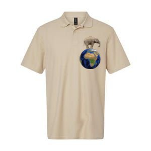 Elephant Animal Conservation Earth Day Planet Nature Softstyle Adult Sport Polo