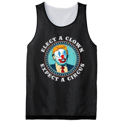 Elect A Clown Expect A Circus T Shirt AntiTrump Mesh Reversible Basketball Jersey Tank