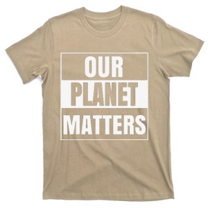 Environmental Awareness Climate Change Planet Save Earth Day T-Shirt