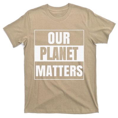 Environmental Awareness Climate Change Planet Save Earth Day T-Shirt