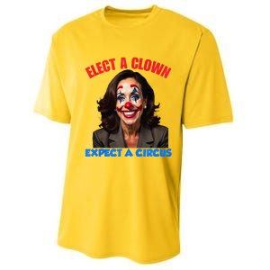 Elect A Clown Expect A Circus Performance Sprint T-Shirt