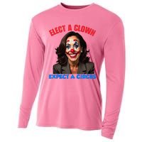 Elect A Clown Expect A Circus Cooling Performance Long Sleeve Crew