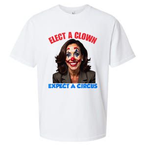 Elect A Clown Expect A Circus Sueded Cloud Jersey T-Shirt