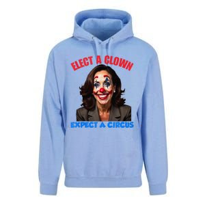 Elect A Clown Expect A Circus Unisex Surf Hoodie