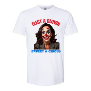 Elect A Clown Expect A Circus Softstyle CVC T-Shirt