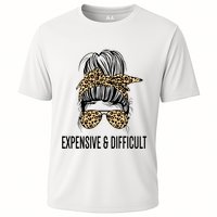 Expensive And Difficult Funny Bougie Bougee Messy Bun Cool Gift Performance Shirt