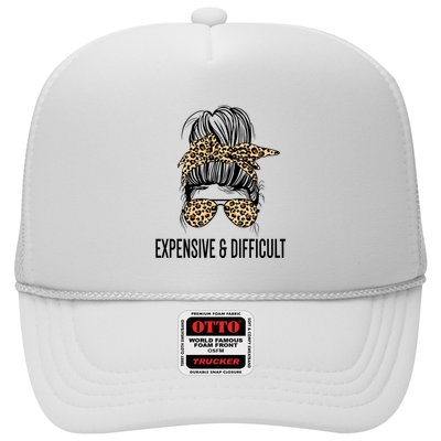 Expensive And Difficult Funny Bougie Bougee Messy Bun Cool Gift Hat