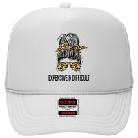 Expensive And Difficult Funny Bougie Bougee Messy Bun Cool Gift Hat